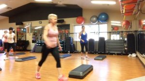 Basic Step Aerobics Exercise Class- Full Version