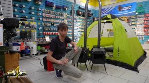 Обзор походной дровяной печки Следопыт | Печка для зимней рыбалки | дровяная печка Следопыт