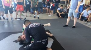 Оннит Мир 2019. No Gi. Первый бой. Захват за пятку.