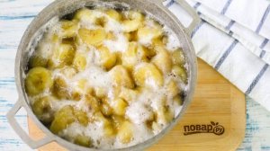 Банановое варенье с лимоном