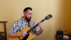 Луч солнца золотого - solo jazz guitar | TC Electronic Combo Deluxe 65