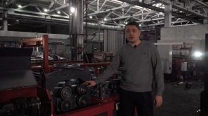 Правильно- отрезной станок СПО 50/6-12 для правки и резки арматуры диаметром от 6- 12 мм