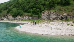 Озеро Казеной-Ам и город стражник Хой