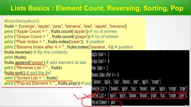 Mastering Python List Operations with Practical Code Examples !