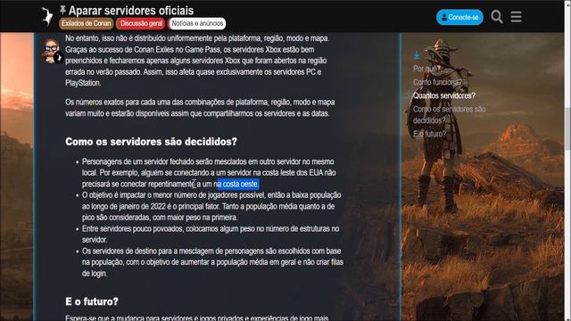 CONAN EXILES: FUNCOM VAI DESLIGAR SERVIDORES SE PREPARE SE PORQUE O HECATOMB DA FUNCOM TA CHEGANDO