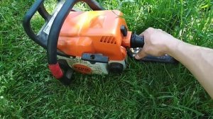 Stihl ms 180, после 7 летнего простоя.