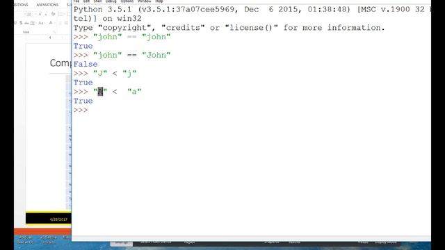String Simple Operators
