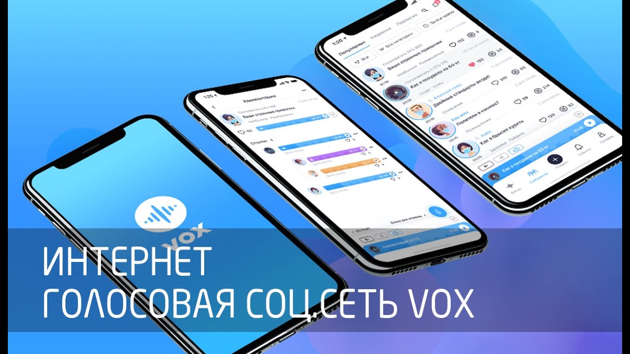 [Интернет] Голосовая социальная сеть VOX