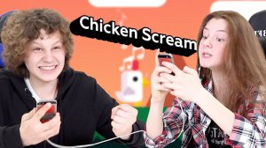 Реакции подростков на игру Chicken Scream