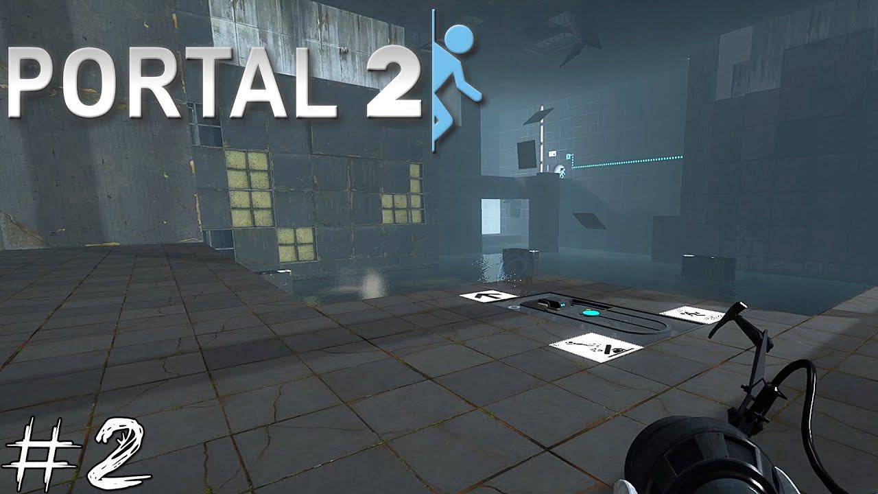 Portal 2 #2 |Прохождение| Воздушные панели веры