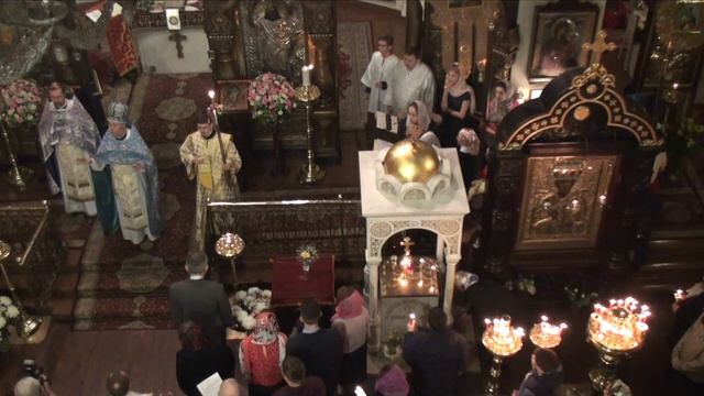 Пасхальная служба в Таллинской Никольской церкви (16 апреля 2017) смотреть онлайн