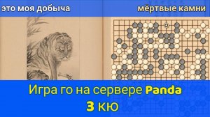 Игра го (вейци, бадук) - 3 кю - Это моя добыча! (28 мар. 2023 г.)
