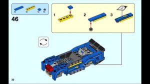 Инструкция LEGO Speed champions Chevrolet Camaro ZL1 75891