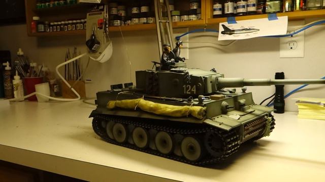 Taigen 1/16 Tiger 1 all metal r/c tank www.bishophobbies.com смотреть онлайн