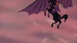 The Return of Jafar Escape From The Abis Mal Ambush Aladdin Iago And Sultan Bat-Winged Horse Dude’s
