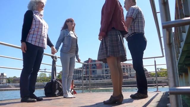 Ms.Butterfly Dancers Square Dance in Kaliningrad OpenAir смотреть онлайн
