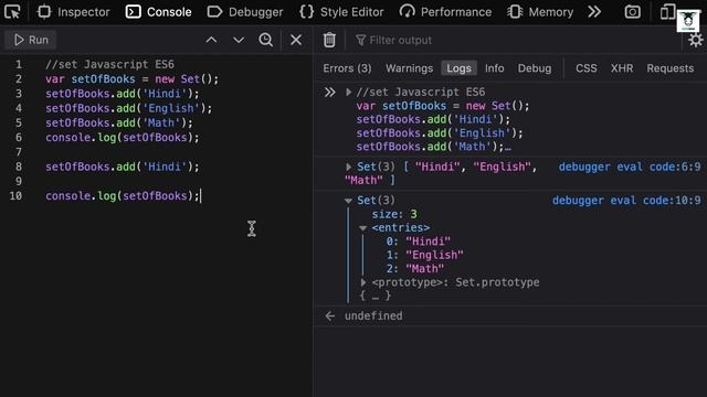 learning javascript set es6 | JavaScript ES6 Tutorial - Sets