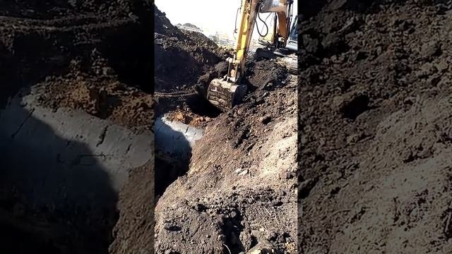 Как правильно откапывать трубу