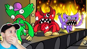 СЕКРЕТНЫЕ ХАГИ ВАГИ и КИЛИ ВИЛИ. МУЛЬТ Poppy Playtime Анимация Поппи Плейтайм на русском Реакция