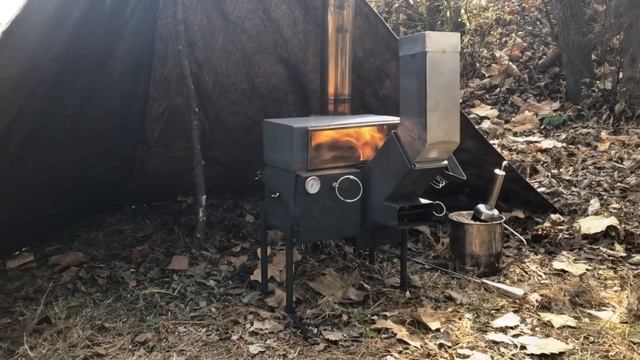 45도 로켓스토브용 펠렛연소기 만들기/화목난로/Making Pellet Combustion Machine For 45 Degree Rocket Stove смотреть онлайн