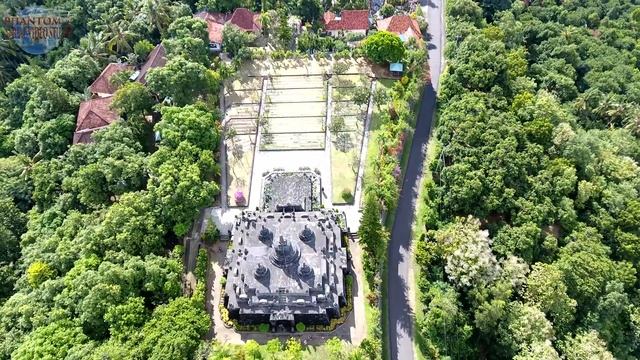 о.Бали Храм Брахмавихара-Арама  Индонезия Indonesia Bali Brahma Vihara Arama video 4K DJI PHANTOM