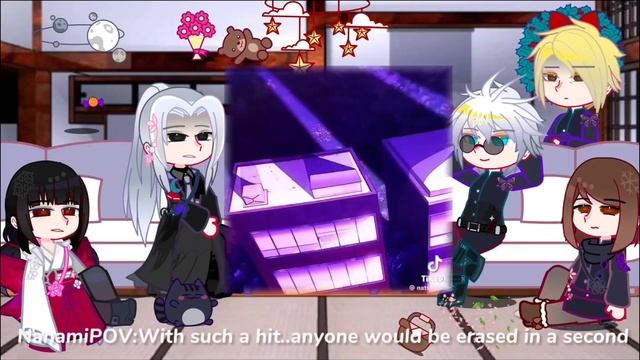 Past Jujutsu sorcerers react to future Satoru Gojo | Jujutsu Kaisen || Gacha club || Made by Yuk!ra смотреть онлайн