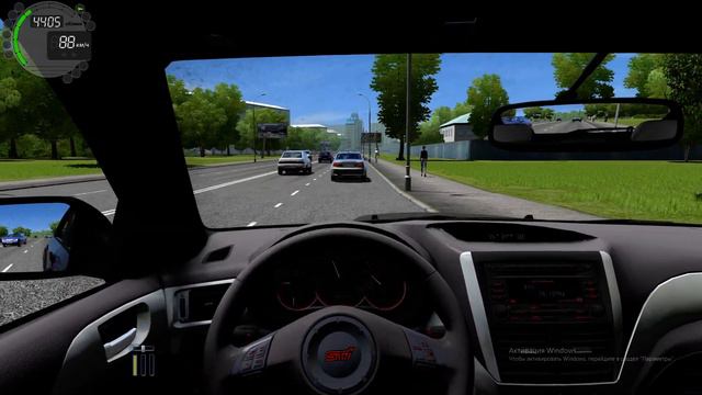 City Car Driving | Subaru Impreza WRX STI | Fast Driving смотреть онлайн