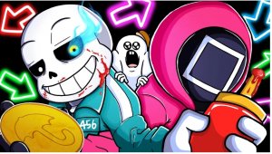 MUKBANG vs Friday Night Funkin, Squid game, Undertale COMPLETE EDITION