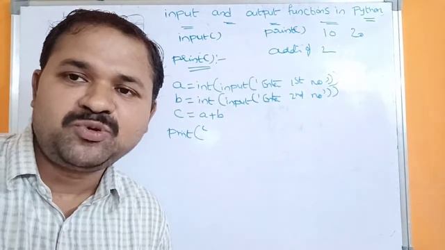 Input and Output Functions In Python Programming || input( ) || print( ) || Statements