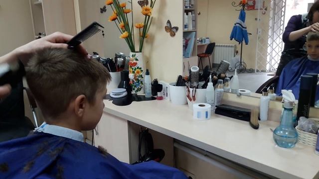 Стрижка детская Ирокез парикмахерская Инстиль. Сан Саныч в парикмахерской смотреть онлайн
