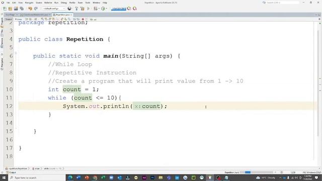 Java Tutorials Tagalog #10 : REPETITION While and Do While | Sir Jay
