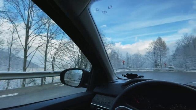 ??NEW DACIA LOGAN III 2023 POV TEST DRIVE IN BUCEGI MOUNTAINS NEAR SINAIA, ROMANIA ❄️❤️ смотреть онлайн