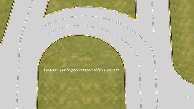 Проезд перекрестков с круговым движением