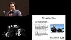 DEF CON 23 - Geoff Walton and Dave Kennedy - Pivoting Without Rights: Introducing Pivoter
