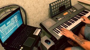 Ласковый май-седая ночь. Кавер на синтезаторе Yamaha PSR-R300