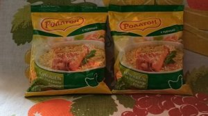 Вермишель быстрого приготовления «Роллтон», с курицей, 60 г. Rollton Fast Preparation Vermicech...
