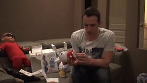 Музыкальный электронный проигрыватель. Заяц-дружок Alilo (A2) (Жёлтый)