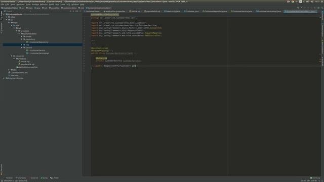 Создание REST приложения с использованием Spring
