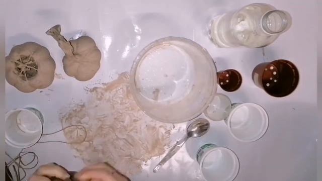 Кашпо ТЫКВА своими руками
