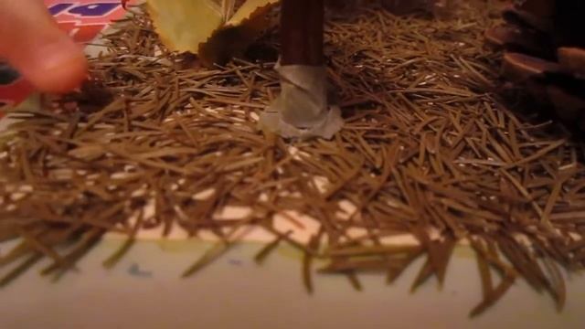 Поделка с природных материалов на тему осени смотреть онлайн