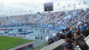 Болельщики Зенита. Сине-бело-голубые!