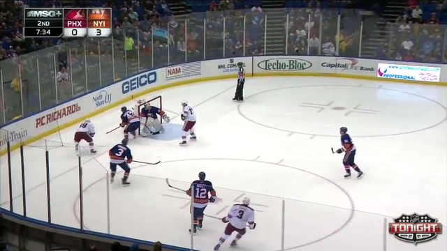 НХЛ. Айлендерс - Финикс - 6:1 (08/10/13) смотреть онлайн