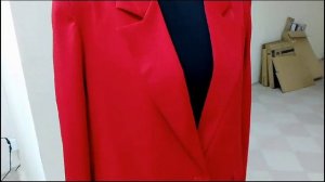 Пиджак красный