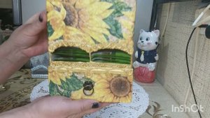 Не выбрасывайте коробки из под чая. Чайный домик своими руками.