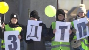 Акция сотрудников ГИБДД.  Сузунский район. #ВЕСНАБЕЗДТП