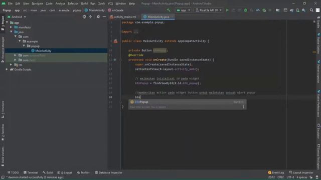 ANDROID STUDIO DASAR MEMBUAT SEBUAH POPUP смотреть онлайн