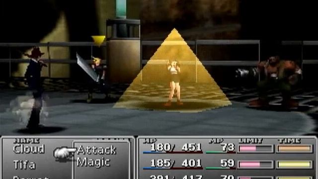 Final Fantasy VII -0028- Pyramid! VS Reno!! The destruction of Sector 7 смотреть онлайн