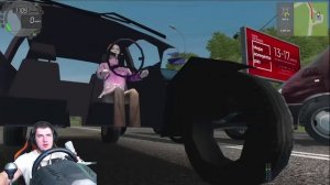 РАБОТАЮ ВОДИТЕЛЕМ НАЧАЛЬНИКА - СЛОМАЛСЯ МЕРСЕДЕС GLS AMG - CITY CAR DRIVING + РУЛЬ