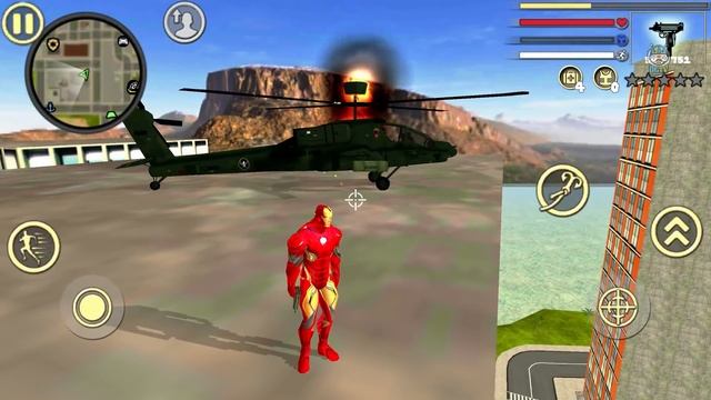 Iron Rope Hero: Vice Town City Crime Simulator #7 - Android Gameplay смотреть онлайн