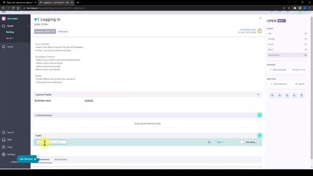 Taiga - Scrum Project Overview смотреть онлайн